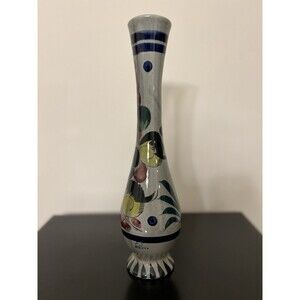 15” Tonalá Mexican Folk Art Vase/Vessel P J Mexico Jalisco Mexico